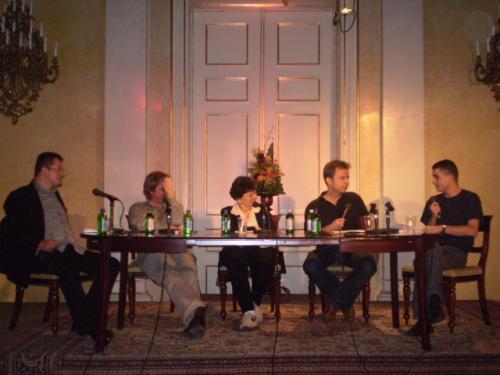 Térey, Háy János, Gergely Ágnes, Grecsó, Szálinger Balázs