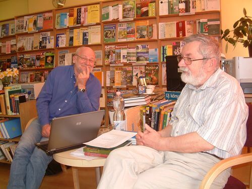 Gécui János és a meghívó Gacsályi József