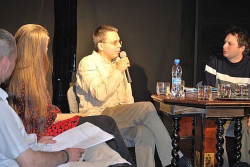 Szabó Tibor, Szabó T. Anna, Dragomán György, Kiss László