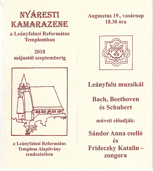 Frideczky Katalin és Sándor Anna koncertje