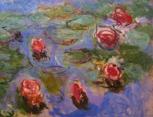 Claude Monet festménye Simándi Ágnes verseihez