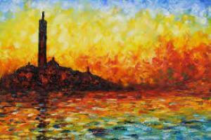 Claude Monet festménye Bak Rita verseihez